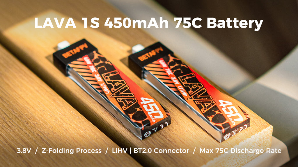 LAVA 1S 450mAh 75C Battery (4PCS)
