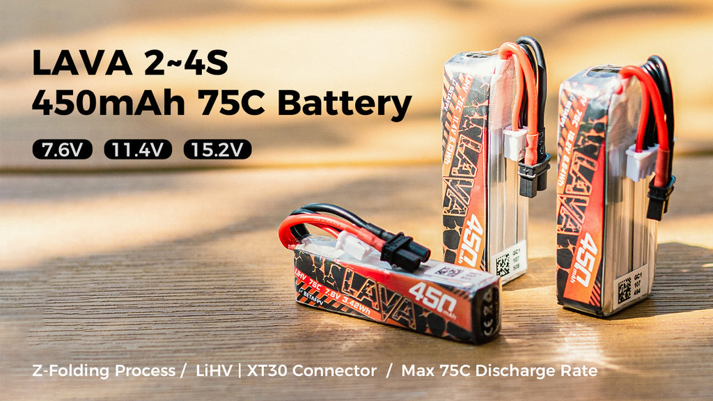 LAVA 1S 300mAh 75C Battery (5PCS)